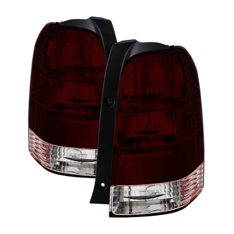 SPYDER Xtune Ford Escape 01-07 OEM Style Tail Lights Red Smoked ALT-JH-FESC01-OE-RSM 9030970