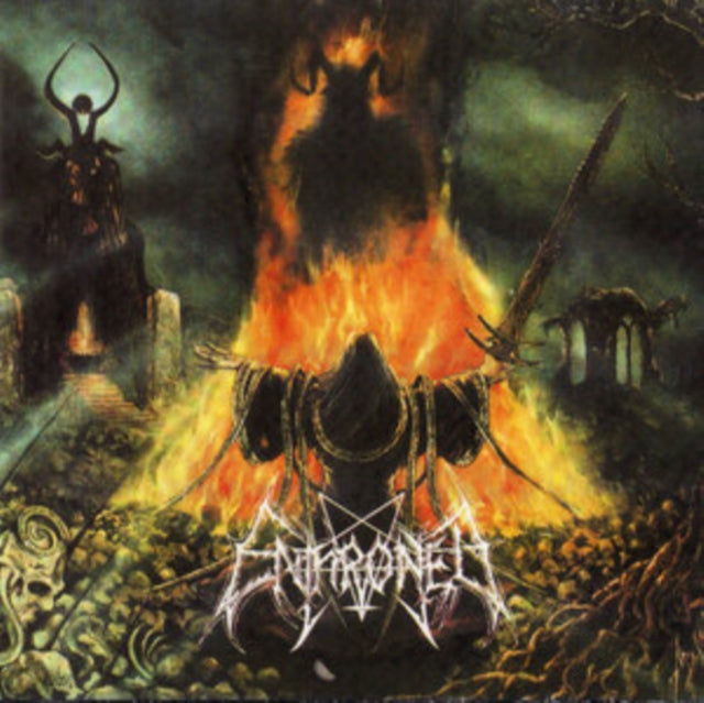 Enthroned - Prophecies Of Pagen Fire (2LP/Clear Vinyl With Red/Yellow/Black Splatter Vinyl) & Apocolypse Manifesto (Clear LP Vinyl With Red/Orange/Grey Splatter LP Vinyl)
