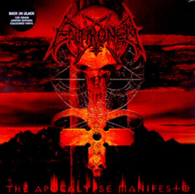 Enthroned - Apocolypse Manifesto (Clear LP Vinyl With Red/Orange/Grey Splatter LP Vinyl)