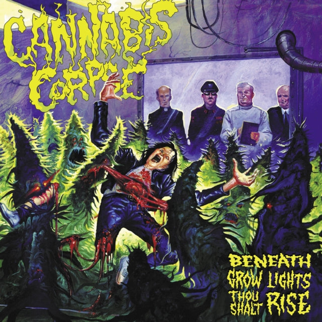 Cannabis Corpse - Left Hand Pass (Ltd/Light Rose LP Vinyl) & Weeding (White LP Vinyl) & Beneath Grow Lights Thou Shalt Rise (Picture Disc/Limited)