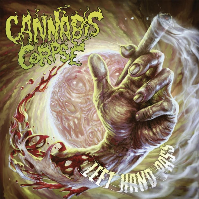 Cannabis Corpse - Left Hand Pass (Ltd/Light Rose LP Vinyl) & Beneath Grow Lights Thou Shalt Rise (Picture Disc/Limited) & Weeding (White LP Vinyl)