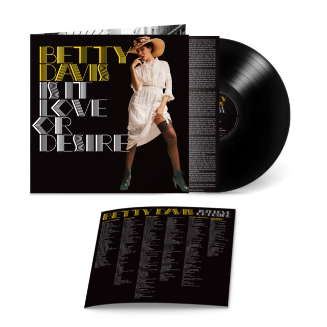 Is It Love Or Desire & Betty Davis (Clear LP Vinyl)