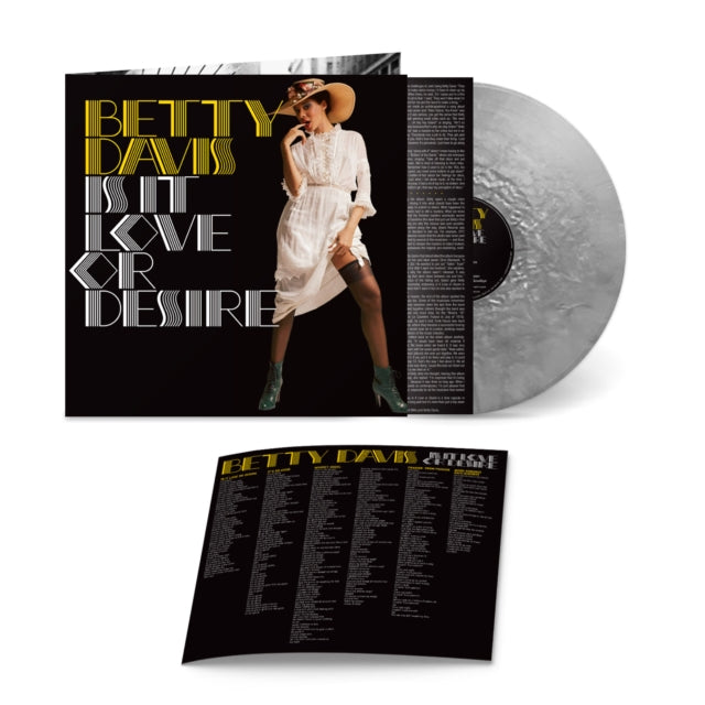 Betty Davis & Betty Davis (Clear LP Vinyl) & Is It Love Or Desire (Silver LP Vinyl)
