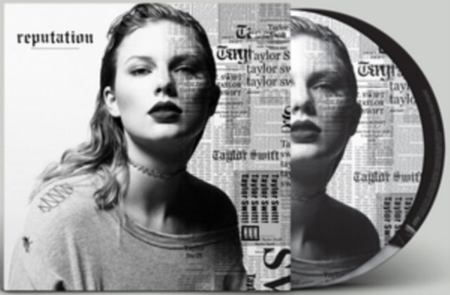 Taylor Swift - Folklore (X) (Beige Vinyl/2LP) & 1989 (Taylor's Version) (2LP/Crystal Skies Blue Vinyl) & Reputation (Picture Disc)