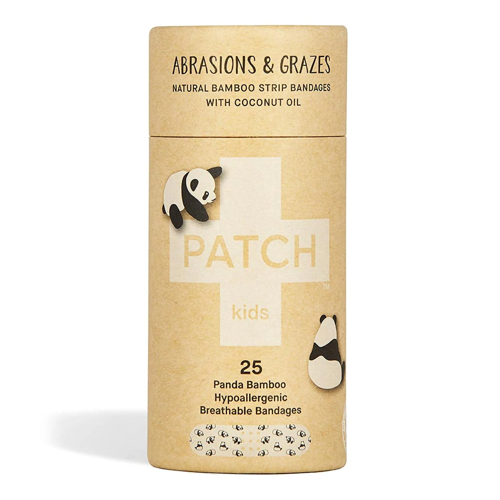 Patch™ Kids (Panda Design) Adhesive Strip with Coconut Oil, ¾ x 3 Inch 35134700009