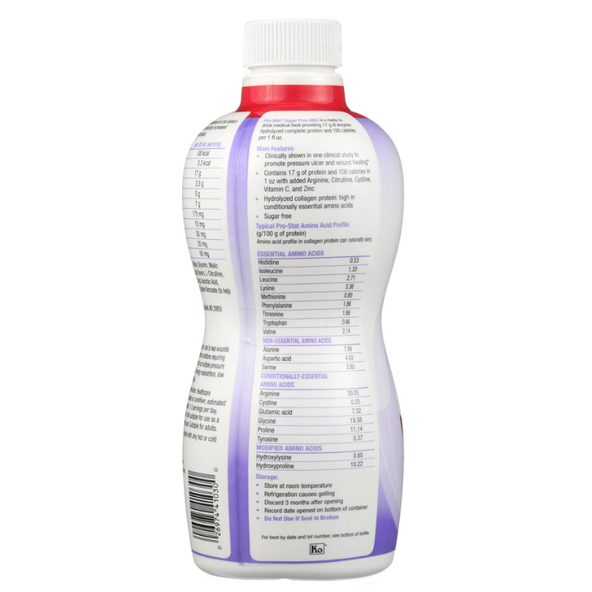 Pro-Stat® AWC Wild Cherry Punch Complete Liquid Protein, 30-ounce Bottle 78382