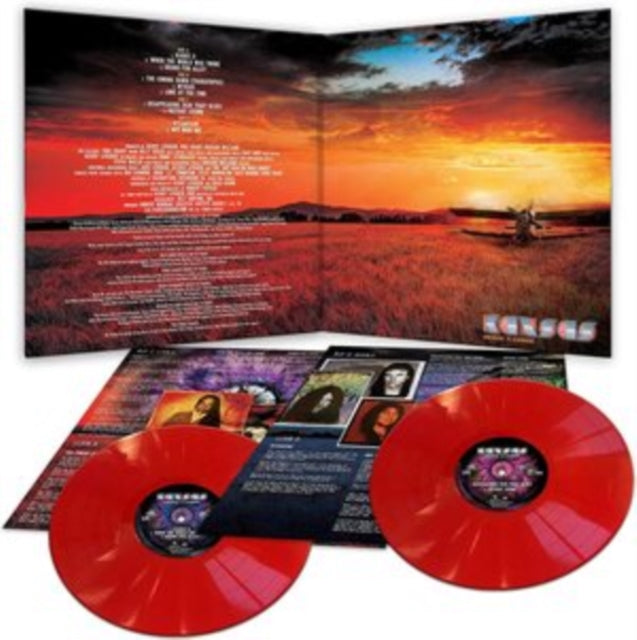Kansas - Somewhere To Elsewhere (Silver Vinyl/Limited/2LP) & Somewhere To Elsewhere (Red LP Vinyl)