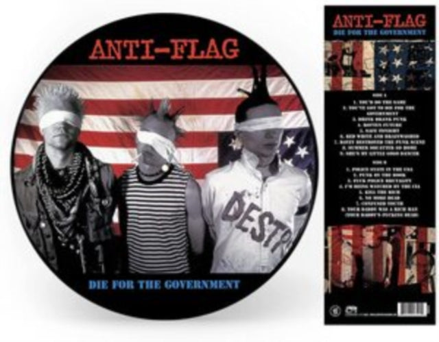 Anti-Flag - 17 Song Demo & Die For The Government (Picture Disc) - LP Vinyl Bundle