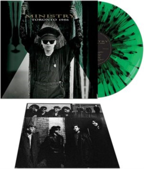 Ministry - Trax Rarities (Black/White/Magenta Splatter LP Vinyl) & Toronto 1986 (Green & Black Splatter LP Vinyl) & Live Necronomicon (Black & Gold Splatter Vinyl/2LP) & Ke*A*H** (Psalm 69) (180G)
