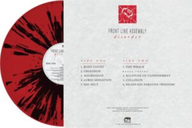 Tactical Neural Implant (Remastered) & Disorder (Red & Black Splatter LP Vinyl)