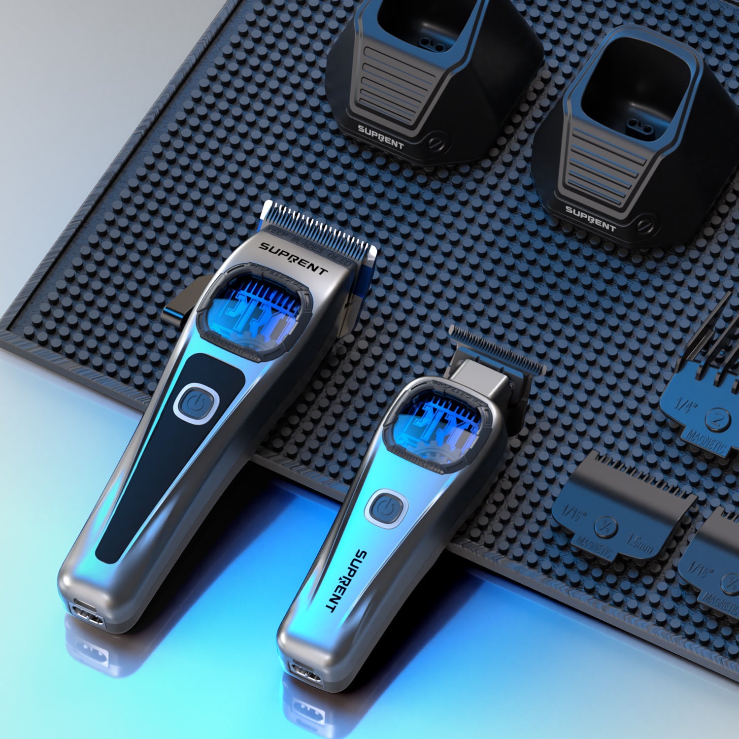 SUPRENT StormGray Clipper Trimmer Combo HC586TX
