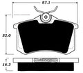 Porterfield Brake Pads for 2014 VOLKSWAGEN JETTA w/288mm FD 253mm RD w/Sensor