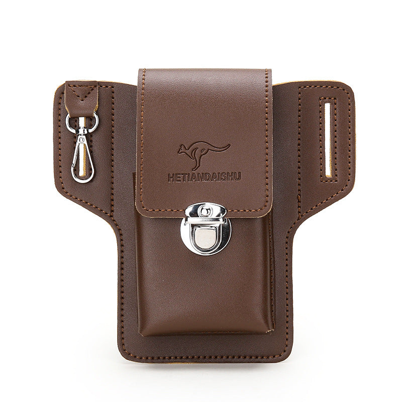 Men's Waist Bags Are Ideal For Office Workers To Store Cigarette Cases And Hang Keys