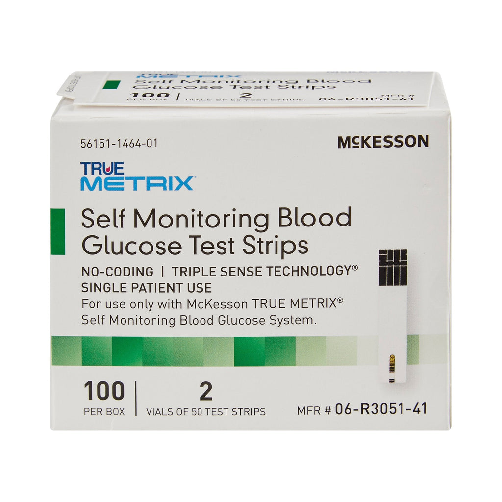 McKesson TRUE METRIX® Blood Glucose Test Strips 06-R3051-41
