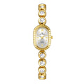 Womens Mid-century Light-luxury Jewelry Oval-arch Fashion Petite Watch