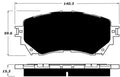Porterfield Brake Pads for 2016 MAZDA 6
