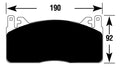 Porterfield Brake Pads for 2015 FORD MUSTANG Shelby GT350