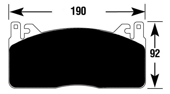 Porterfield Brake Pads for 2015 FORD MUSTANG Shelby GT350