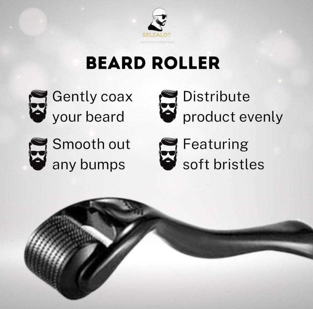 Beard Growth Kit Men’s Beard Care Kit Grooming Set 5 Pieces Beard Products with Wash, Oil Serum, Balm and a Gift Box for Men Self Care