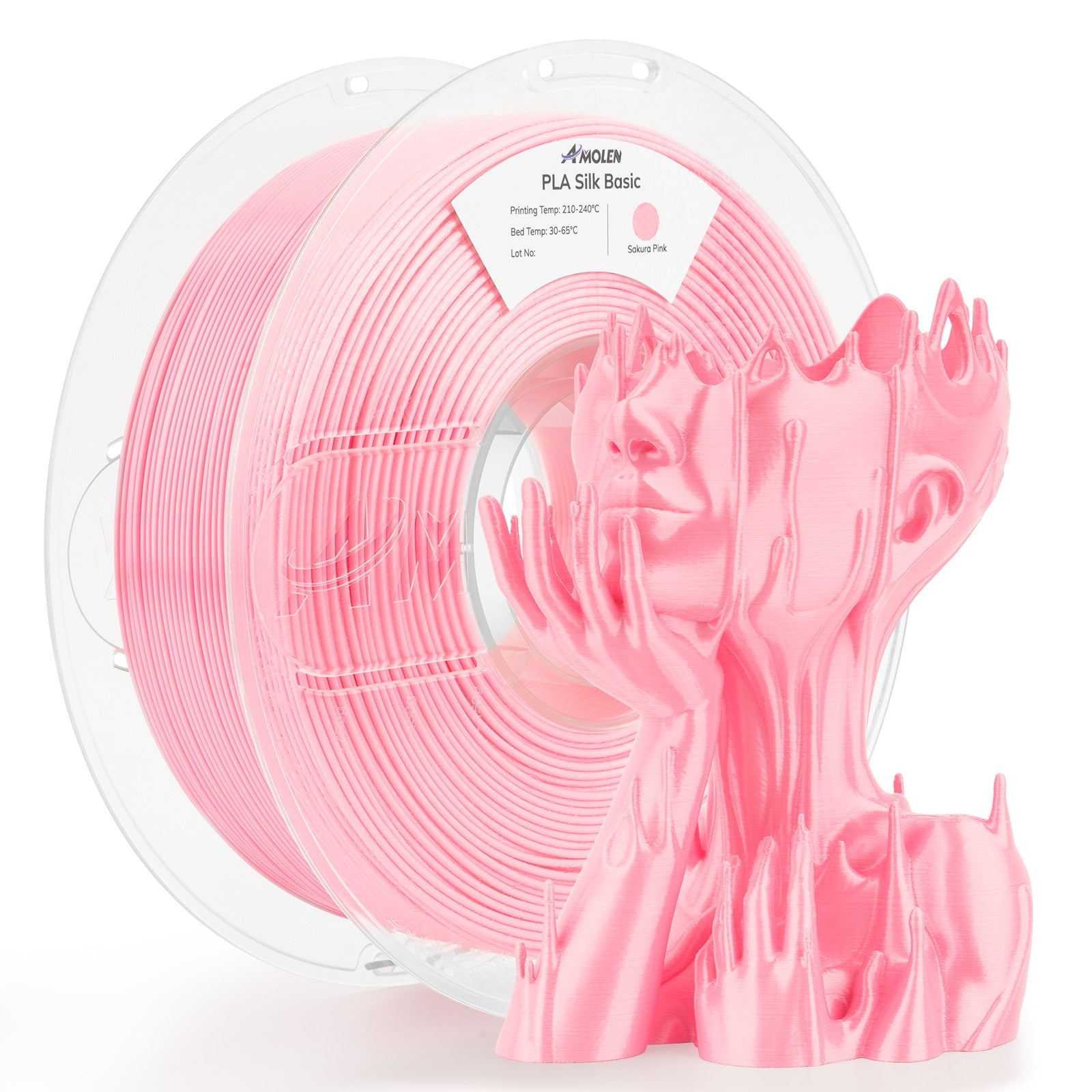 PLA Silk Basic 1.75mm, 1KG/2.2LB