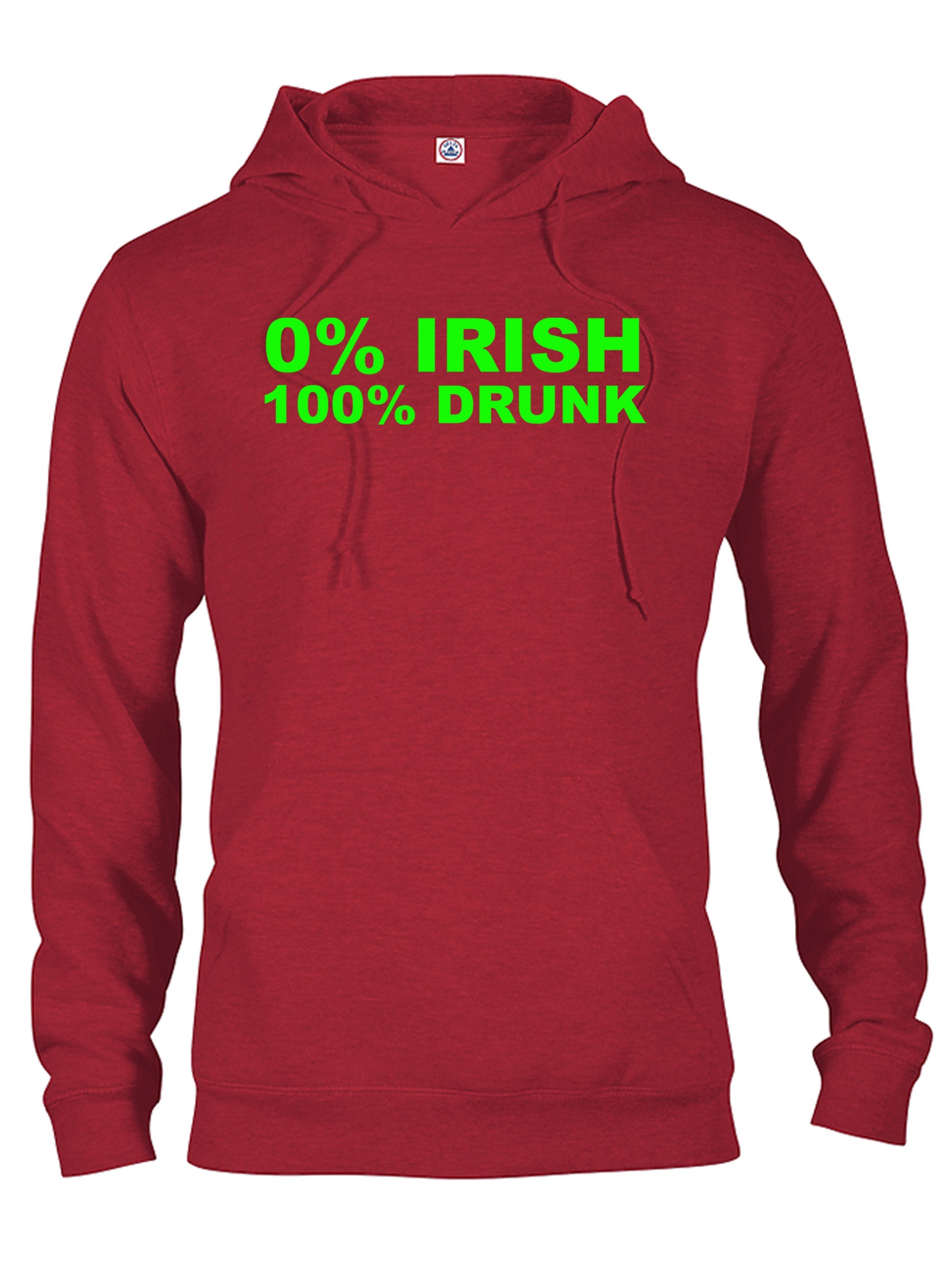 0% Irish 100% Drunk T-Shirt