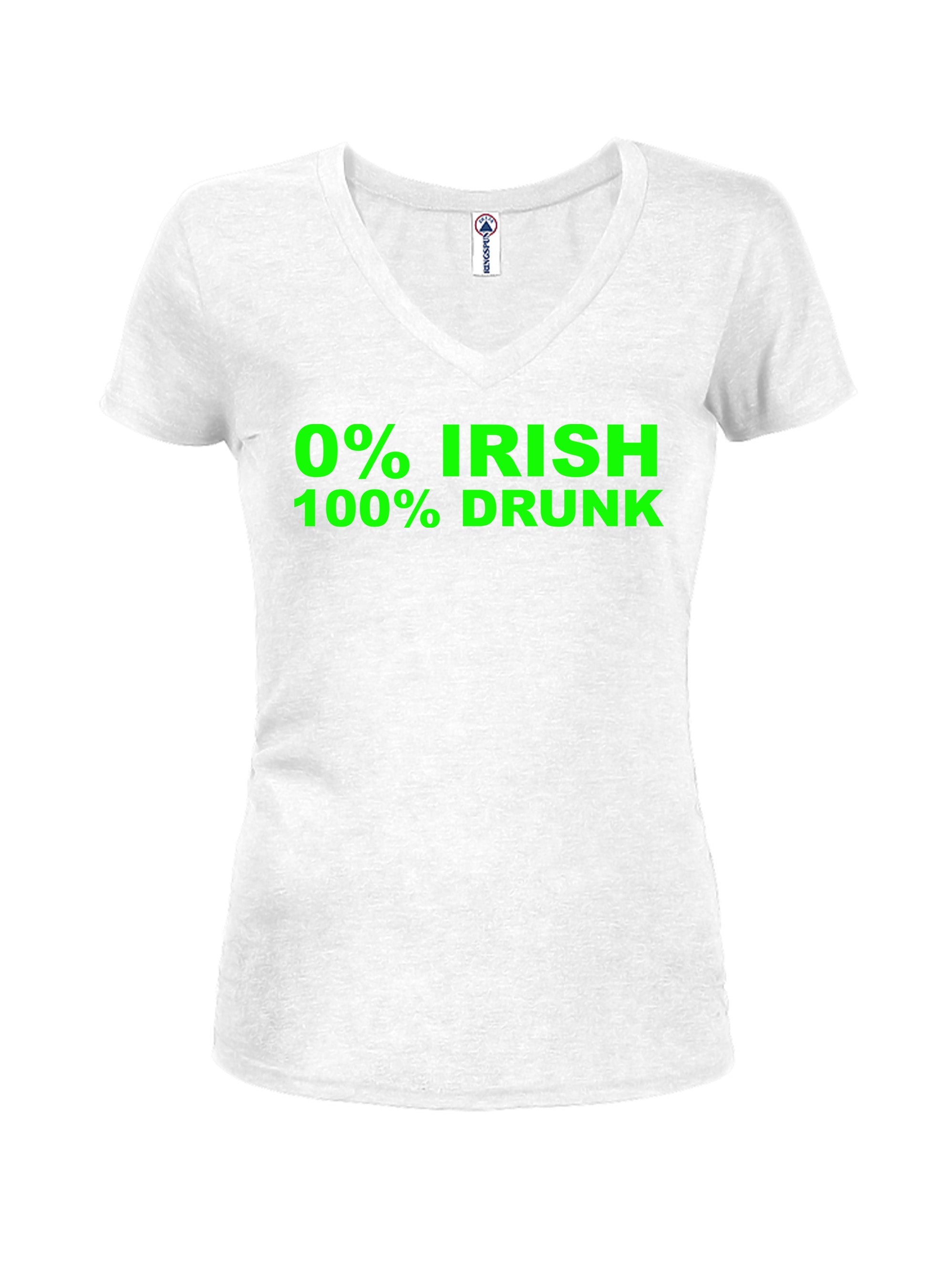 0% Irish 100% Drunk T-Shirt