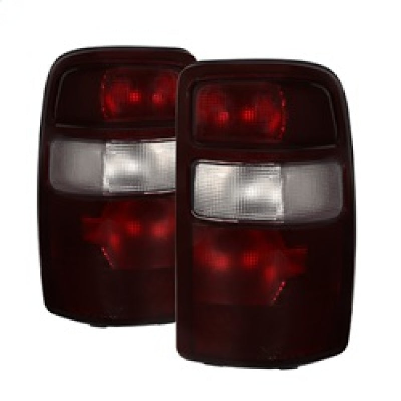 SPYDER Xtune GMC Yukon 00-06 OEM Style Tail Lights w/ Black Rim Red Smoked ALT-JH-CSUB00-OE-RSM 9028809