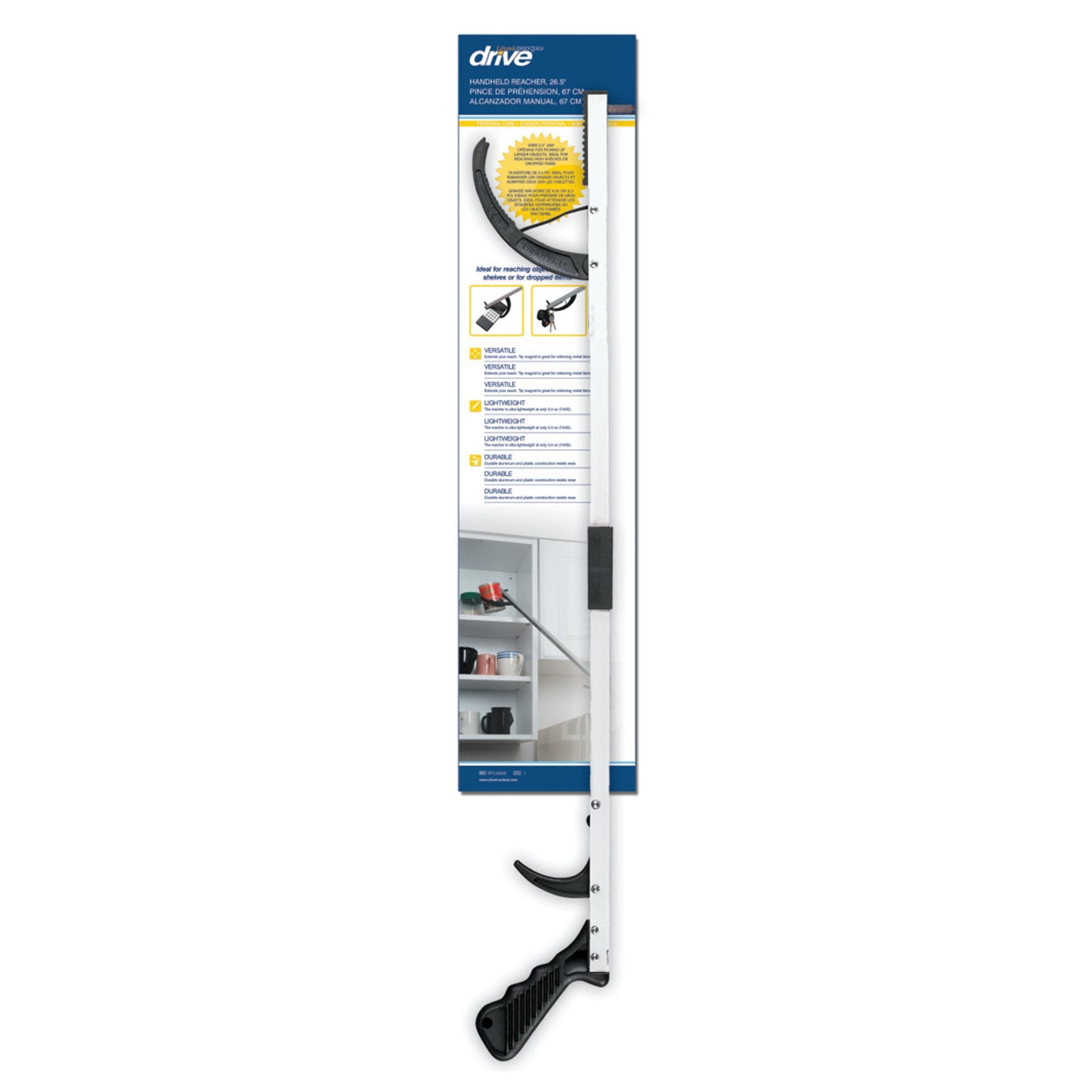 drive™ Reaching Aid, Lightweight Grabber Reacher, 26 Inches RTL5020