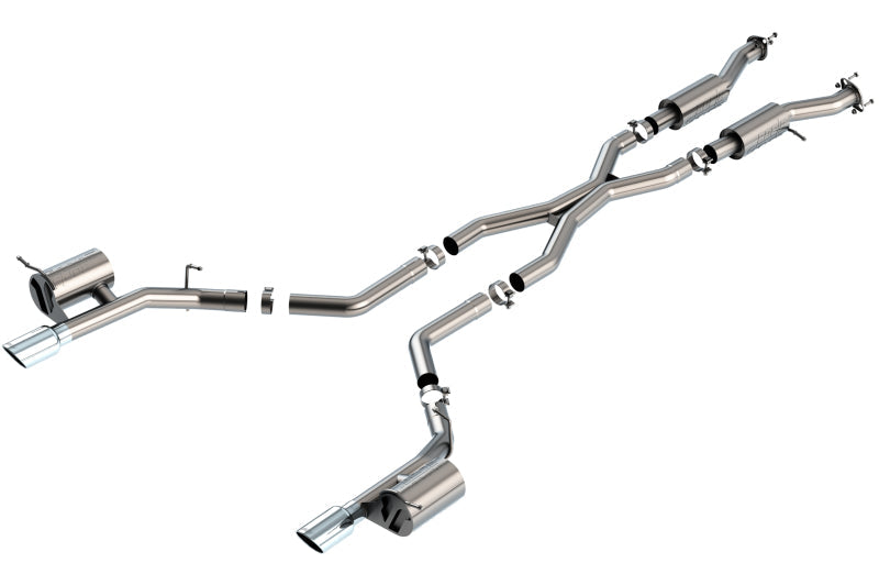 Borla 2021+ Dodge Durango SRT Hellcat 6.2L V8 AWD S-Type Cat-Back Exhaust System - T-304SS 140885