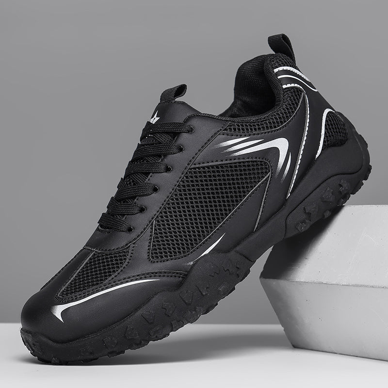 2026 Summer New Wide Toe Box German Trainer Shoes For Men, Breathable Mesh Casual Sneakers, Trendy Outdoor Running Shoes For Teenagers