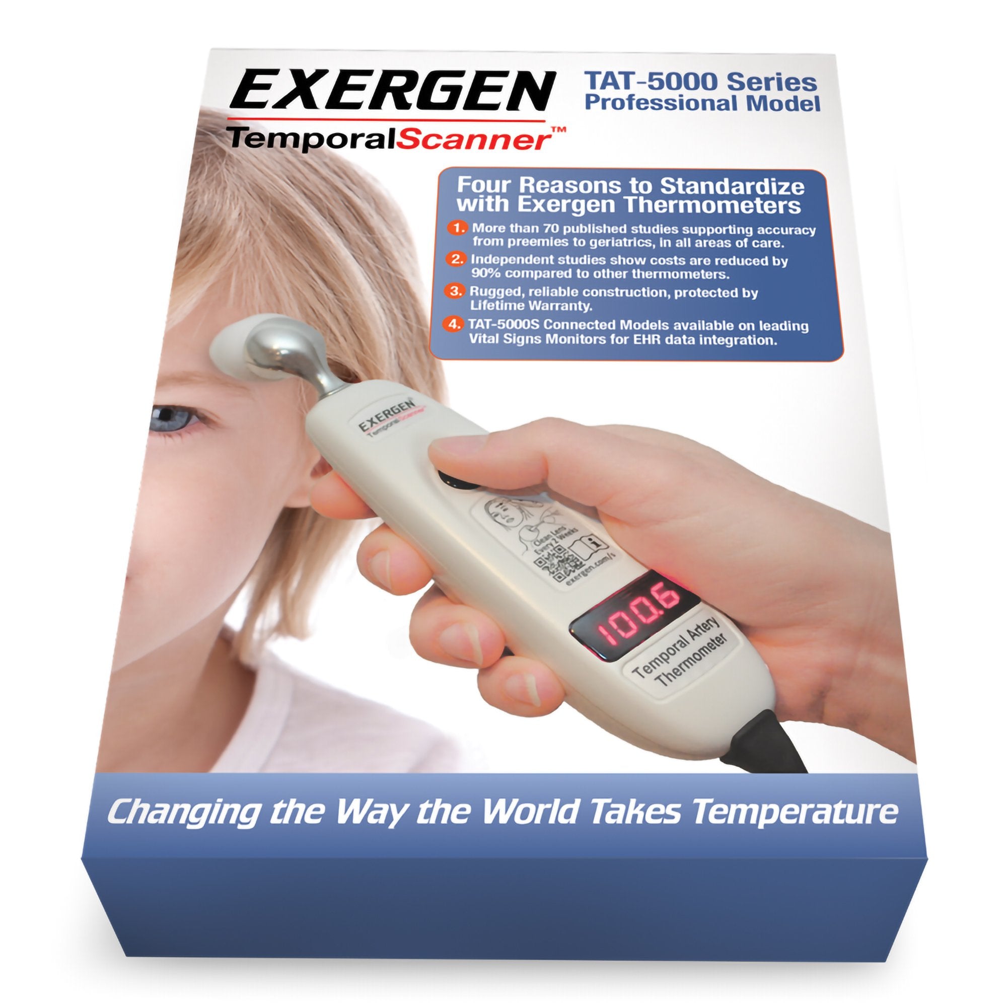 Exergen TemporalScanner™ Temporal Contact Thermometer 124275S