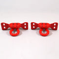 Ford Racing 17-22 Super Duty Tow Hooks - Red (Pair) M-18954-SDR