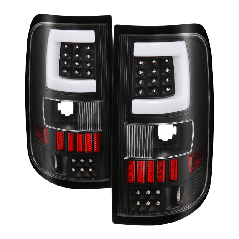 SPYDER xTune 04-08 Ford F150 (Not Heritage/SVT) V.3 LED Tailights Black (ALT-ON-FF15004G3LB-LBLED-BK) 9040337