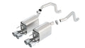 Borla 09-12 Corvette Coupe/Conv 6.2L 8cyl 6spd RWD Touring SS Exhaust (rear section only) 11810
