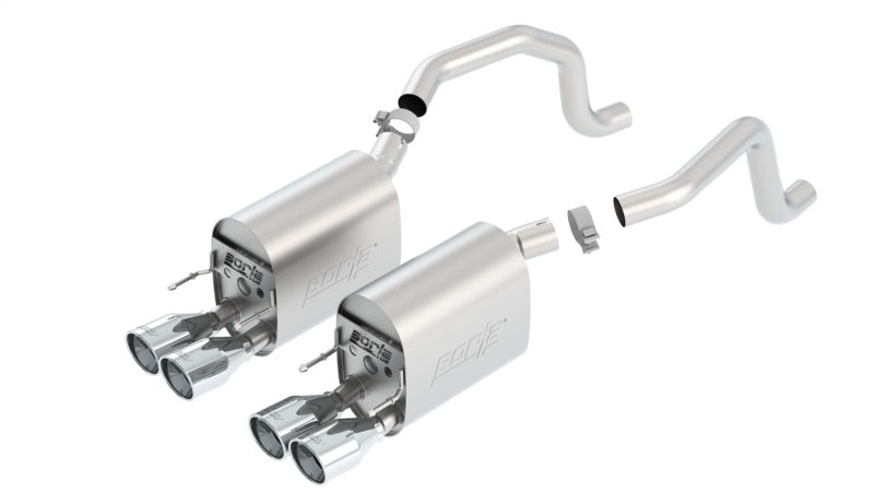 Borla 09-12 Corvette Coupe/Conv 6.2L 8cyl 6spd RWD Touring SS Exhaust (rear section only) 11810