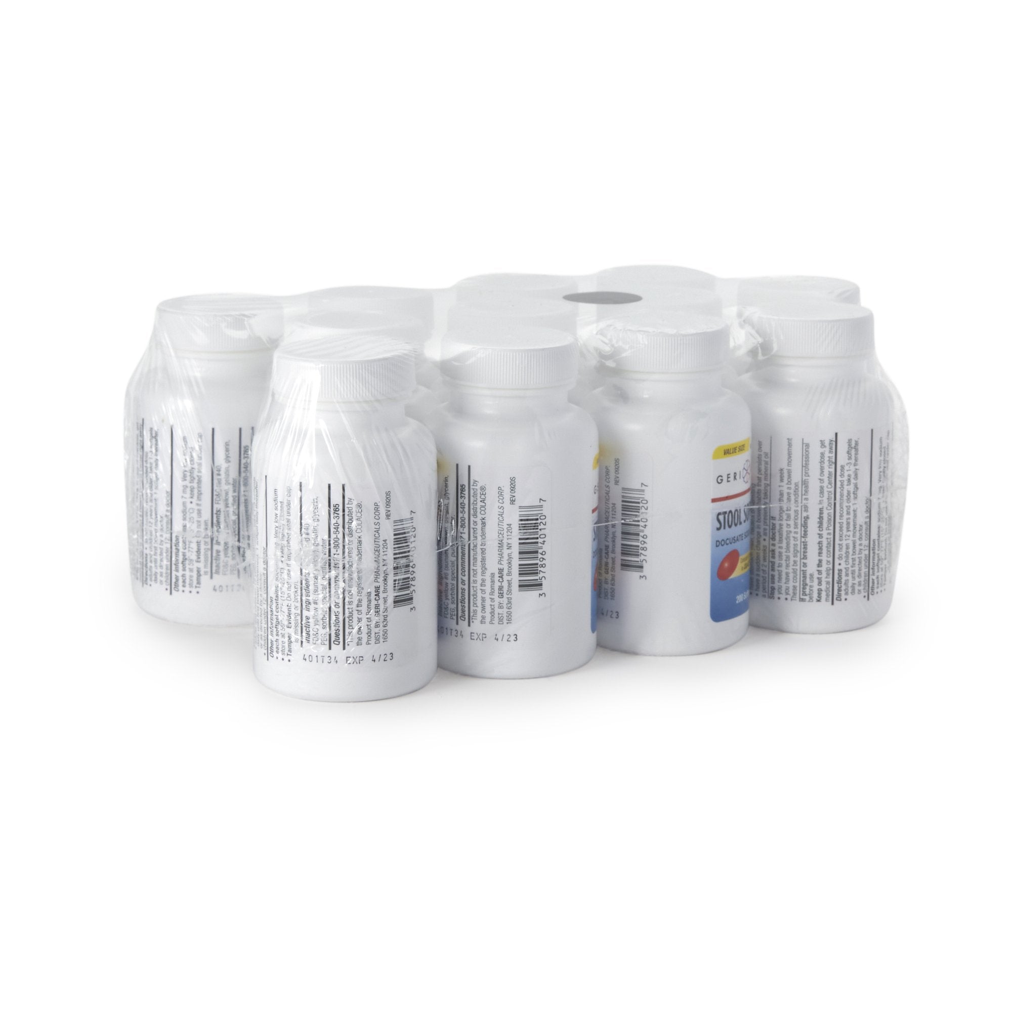 Geri-Care® Docusate Sodium Stool Softener 401-20-GCP