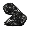 SPYDER Mitsubishi Eclipse 00-05 Projector Headlights LED Halo Smke High H1 Low H1 PRO-YD-ME00-HL-SMC 5011398