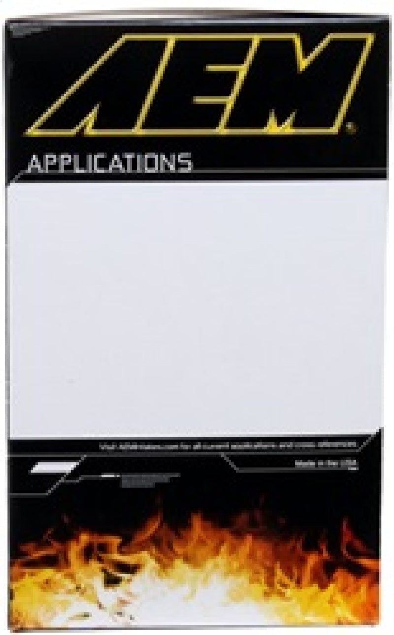 AEM Induction AEM DryFlow Air Filter - Round 2.75in ID x 6.25in OD x 8.25in H fits 2007-2014 Ford/Volvo AE-20993