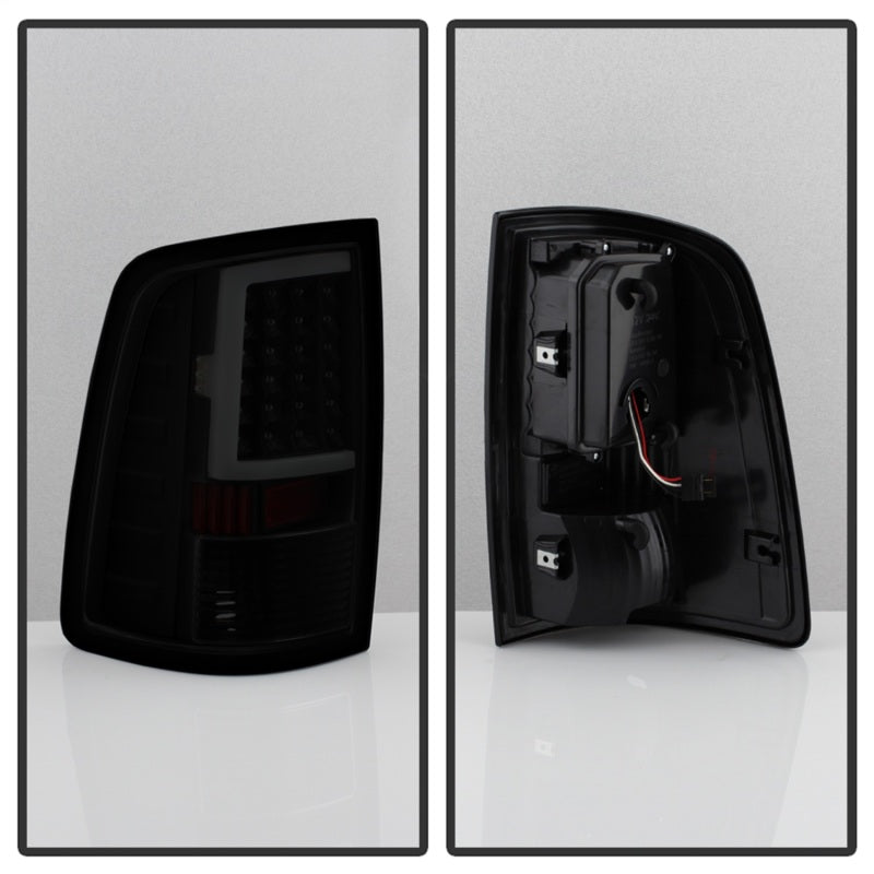 SPYDER xTune 09-18 Dodge Ram 1500 LED Tail Lights - Black Smoke (ALT-ON-DR09-LBLED-BSM) 9038488