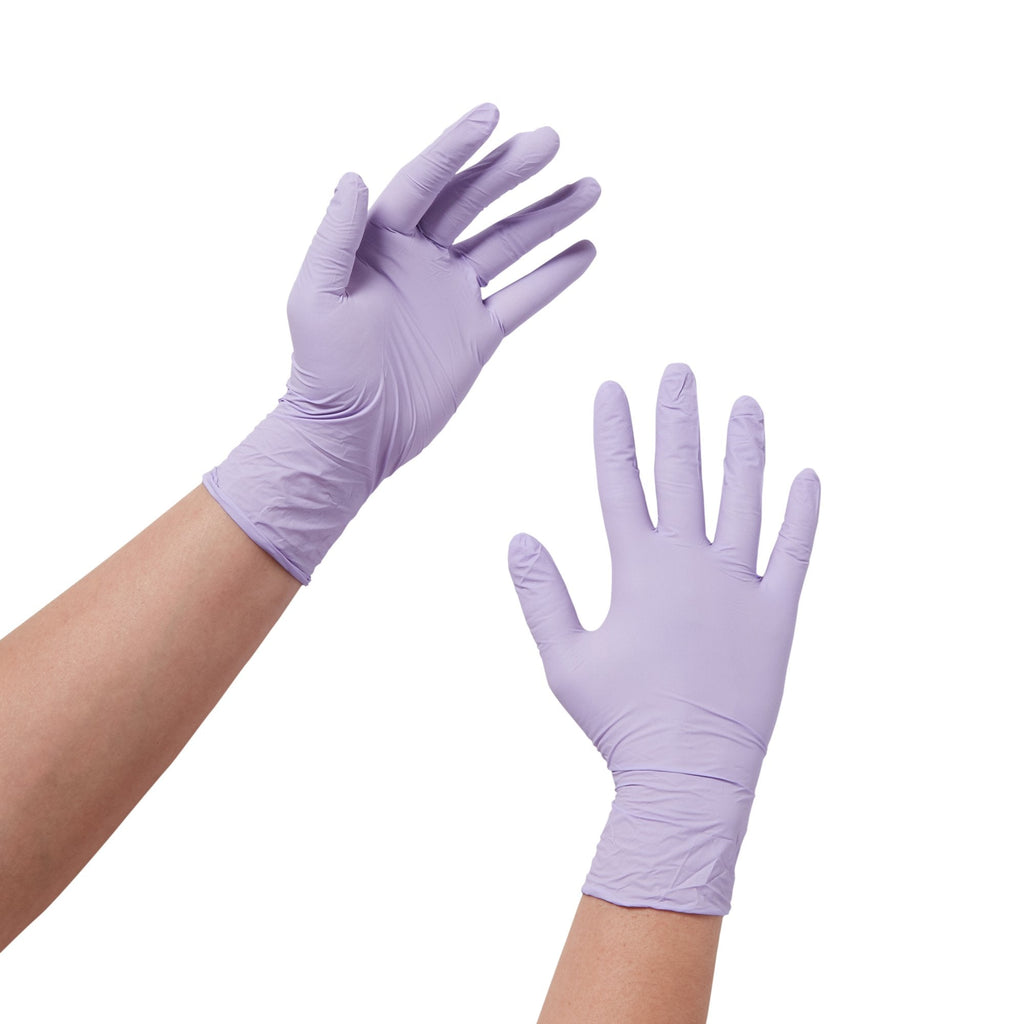 Halyard™ Lavender™ Nitrile Exam Glove, Large 52819
