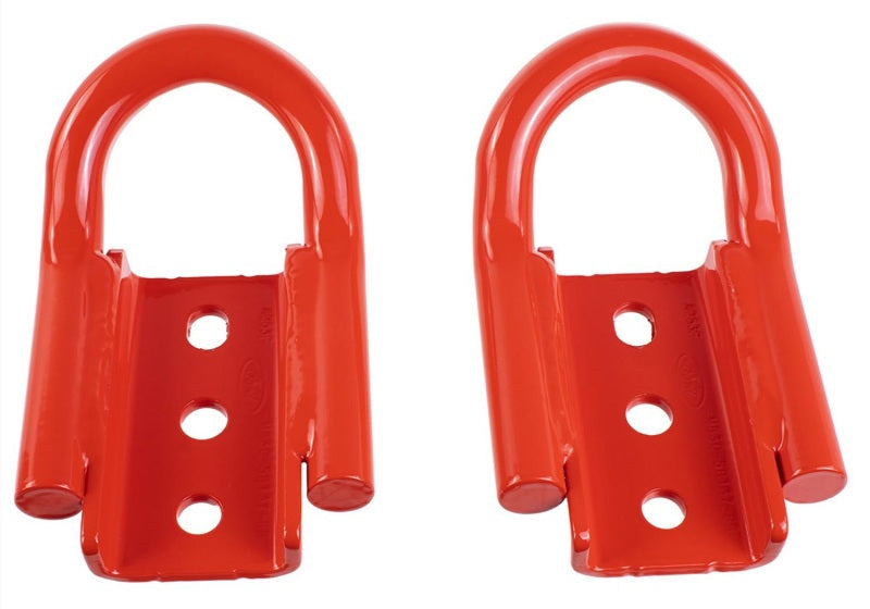 Ford Racing 21-23 Bronco Rear Tow Hook Pair - Red M-18954-BTHR