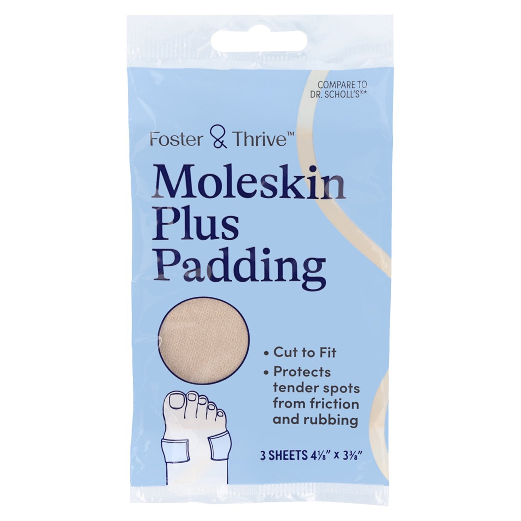 Foster & Thrive™ Moleskin Plus Padding 01093996030