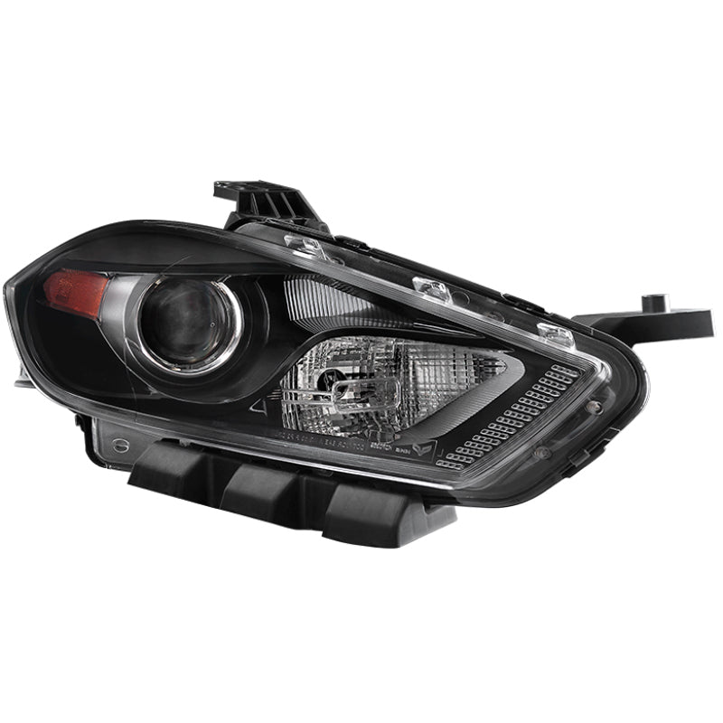 SPYDER xTune Dodge Dart 13-15 Passenger Side Projector Headlight -OEM Right - Black HD-JH-DDART13-HID-OE-R 9035142