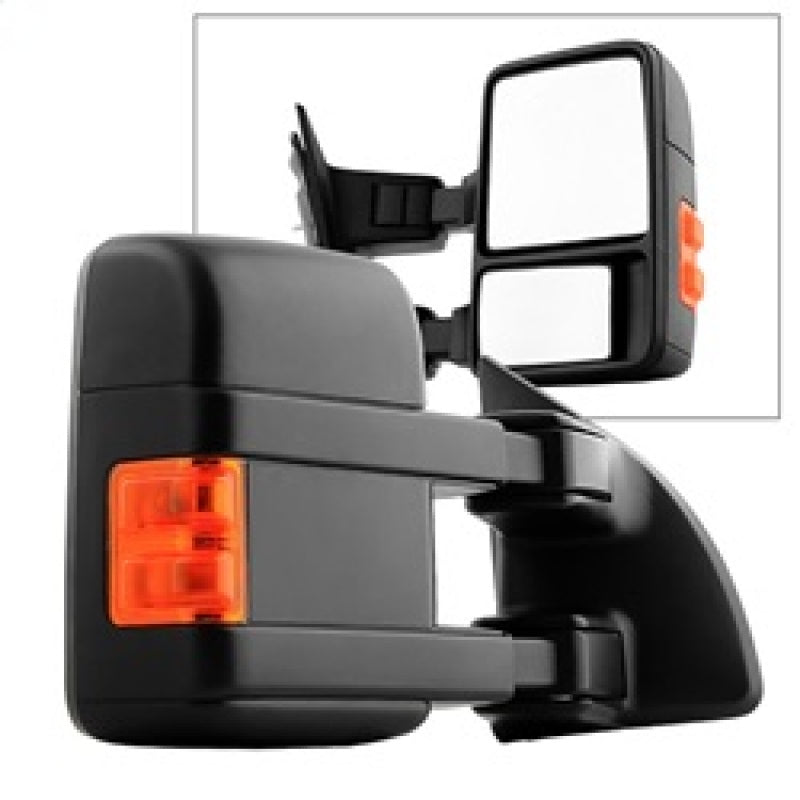 SPYDER Xtune Ford Superduty 99-14 Manual Extendable Manual Adjust Mirror Amber- Right MIR-FDSD08S-MA-AM-R 9933134