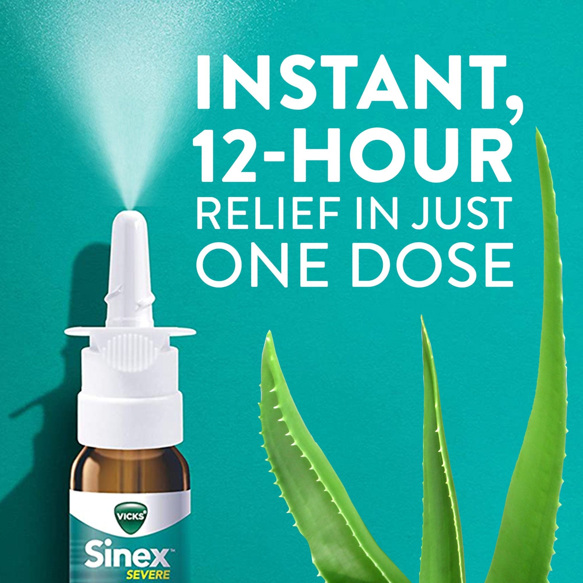 Vicks Sinex™ Severe Nasal Decongestant Moisturizing Spray 32390002326