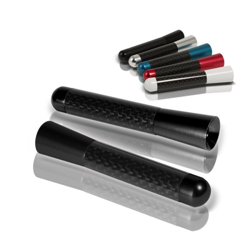 SPYDER Xtune Carbon Fiber Antenna 3 Inch Black ACC-016 5013767