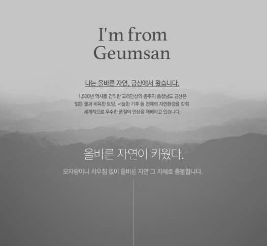 I'M From - Ginseng Mask