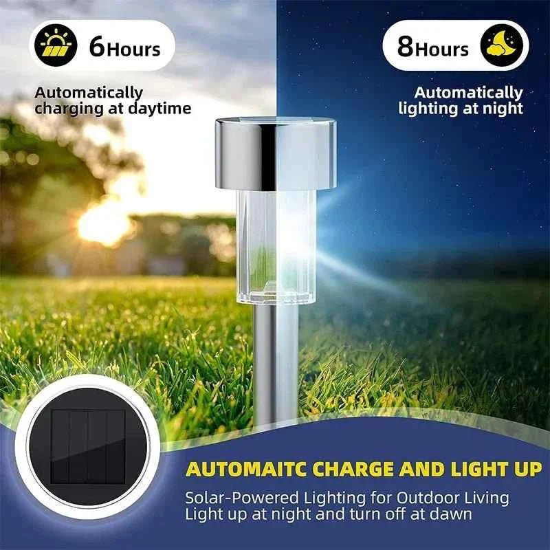 10 - Pack Solar Outdoor Lights Garden Lanterns - PhishStones Products