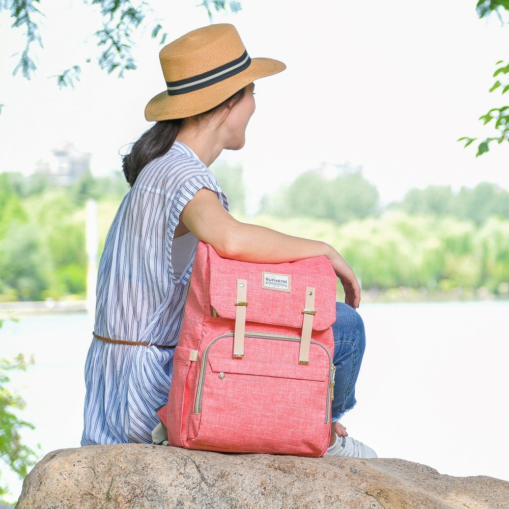 Canvas Diaper Backpack