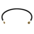 Flame King Thermo Plastic Hose Assembly for LP and Natural Gas, 40 Inch, 3/8 Inch